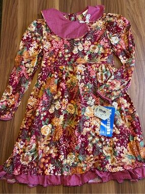NWT Vintage size 12 Thomas Floral Dress